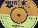 TENNORS You Are No Good Do The Reggae BIG SHOT BI514 1969 7” Vinyl NM