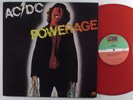 AC/DC Powerage ATLANTIC LP NM/VG++ red vinyl canada