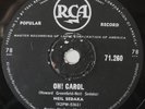 NEIL SADAKA - OH CAROL / ONE WAY TICKET -78 RPM-SOUTH AFRICA - VERY RARE