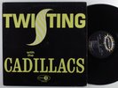CADILLACS Twisting With The Cadillacs JUBILEE LP mono