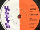 THE INSPIRATIONS Confusion UPSETTER US355 GPW1 1971 7” Vinyl EX Lee Perry