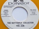 The Jam - The Butterfly Collector USA 1979 Promo Polydor Yellow Vinyl 7