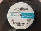 TOO LATE TO COME HOME // RAY BROWN AND THE WHISPERS RARE OZ FESTIVAL 1966