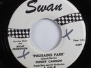 Teen Rocker 45 FREDDY CANNON Palisades Park SWAN VG+/VG++ promo HEAR
