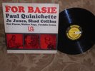 Paul Quinichette For Basie Prestige 7127 mono 446 W 50th St NYC 2 for 1 auction