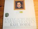 SCHUBERT Complete Symphonies BOHM 5-LP-Box DG + Catalog
