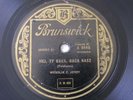 Wezolik Z. Jerzy Polish Songs 78 RPM French Brunswick A 8446