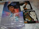 Michael Jackson picture disc [With Glove] Sealed+CAPTAIN EO POSTER+THRILLER LP