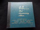 8 Vintage RCA 45 RPM RECORD First Anniversary ALBUM SET W/ BOX red vinyl Como
