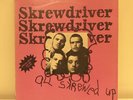 SCREWDRIVER ALL SCREWED UP VINYL LP PUNK 1977 RARE