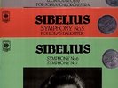 Sibelius Symphony 3-7, Violin Concerto, Bernstein, Francescatti - 4 CBS LP