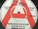 Northern Soul 45 Barbara McNair-You're Gonna Love My Baby/ Brenda Holloway Reiss