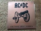 AC/DC AC DC For Those About To Rock Vinyl Album. Original gatefold sleeve.