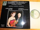 MUTTER ROSTROPOVICH Prokofiev Glazunov LP ERATO Digital 1989