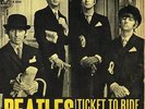BEATLES Ticket To Ride/ Yes It Is  1965 or. SWEDEN single VG++ vinyl