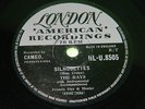 THE RAYS : Silhouettes / Daddy Cool - Original 1957 UK 78rpm London HLU 8505