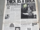 JETHRO TULL LP THICK AS A BRICK ORIGINAL NEWSPAPER VERSION CHRYSALIS CHR1003 '73