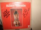 BOBBY VALENTIN MUSICAL SEDUCTION LP COVER SIGNED BOBBY VALENTIN-LUIGI TEXIDOR