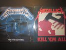 2 Metallica LPs, Ride The Lightning, Kill 'em All, 1994 Russian press, NM vinyl