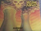 Nuclear Assault - Survive Original Press Vinyl LP Under One Flag Flag21