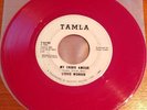 Stevie Wonder - My Cherie Amour. T-54180. G+. US Promo Red Vinyl  7
