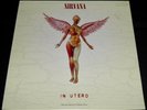 NIRVANA - IN UTERO  1993 GEFFEN DGC-24607 LTD ED USA CLEAR VINYL + INNER NM