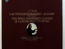 GLENN GOULD - JS BACH the well-tempered clavier CBS 4xLPs box EX++