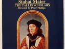 PETER PHILLIPS, TALLIS SCHOLARS - WILLIAM CORNYSH stabat mater GIMELL LP NM
