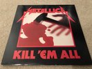 Metallica - Kill ‘em All Vinyl LP - Megaforce 1ST PRESSING