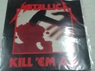 METALLICA KILL EM ALL Original Megaforce mri 069 silver label EX-/EX 1983 1st