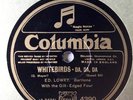 USA SINGER ED LOWRY & THE GILT-EDGED FOUR - 'DA, DA, DA’ LONDON 1927 COLUMBIA