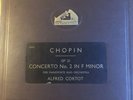 DB 8558/61 Chopin Piano Concerto No. 2 / Cortot / Barbirolli 4 x 78 rpm