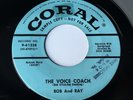 Rare Comedy BOB AND RAY You Made Your Bed / The Voice Coach CORAL Promo 45 VG++