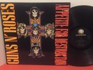 GUNS N' ROSES Appetite For Destruction 1987 GEFFEN Original HARD ROCK LP EX/VG+