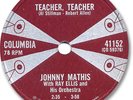 JOHNNY MATHIS Pop Vocal 78 RPM Record. Teacher, Teacher. Columbia 41152. M-