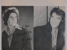 ELVIS PRESLEY RARE AUTOGRAPH SIGNED RECORD SLEEVE + RECORD TO ANDY MICHAELS