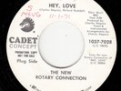 THE NEW ROTARY CONNECTION *HEY LOVE/ LOVE IS* 1971 US PROMO  SOUL  N MINT