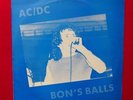 LP AC/DC Bon's Balls 1985 Roxy Records CAT# ACBB 077 Swedish Pressing