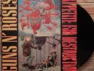 GUNS N ROSES APPETITE FOR DESTRUCTION RARE GREEK VINYL LP 1988 BANNED + INSERT