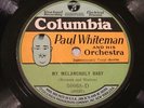 JAZZ PAUL WHITEMAN BIX BEIDERBECKE My Melancholy Baby COLUMBIA 50068