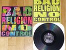 BAD RELIGION No Control VINYL LP (1989) ORIGINAL PRESS minor threat.rancid.nofx