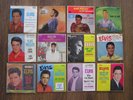 12 X ELVIS PRESLEY.- 45 rpm PICTURE SLEEVE RECORDS