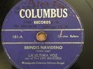 PUERTO RICAN 78 Trio Los Menores BRINDIS NAVIDENO/ALEGRES NAVIDADES Columbus 101