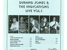 JONES, Durand & THE INDICATIONS - Durand Jones & The Indications Live Vol 1 - LP