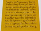 SECTION 25 ALWAYS NOW FACTORY RECORDS 45 ORIGINAL PETER SAVILLE