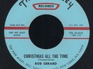 RARE Song Poem 45: BOB GERARD 'Christmas All The Time / Praying Hands'