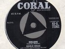 45 Charlie Gracie DOODLEBUG + HURRY UP BUTTERCUP / UK Coral tri Q-72362 / 1959