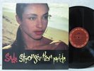 SADE STRONGER THAN PRIDE 1988 LP PICTURE & LYRIC W/INSERT