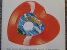 BOBBY CALDWELL HEART SHAPED RED VINYL SINGLE WHAT YOU WON'T DO FOR LOVE CL-HSS1