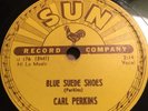 78rpm Rock; Carl Perkins; Blue Suede Shoes & Honey Don't      Sun-234